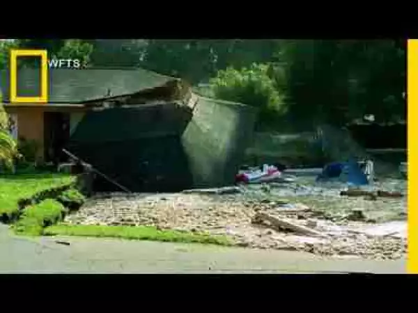 Video: Watch: Sinkhole Destroys Homes in Florida | National Geographic